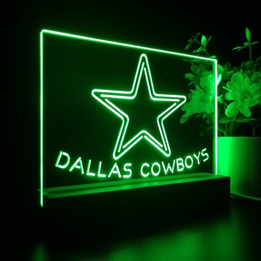 Dallas Cowboys Neon Light Led Sign Style 2 - Image 7