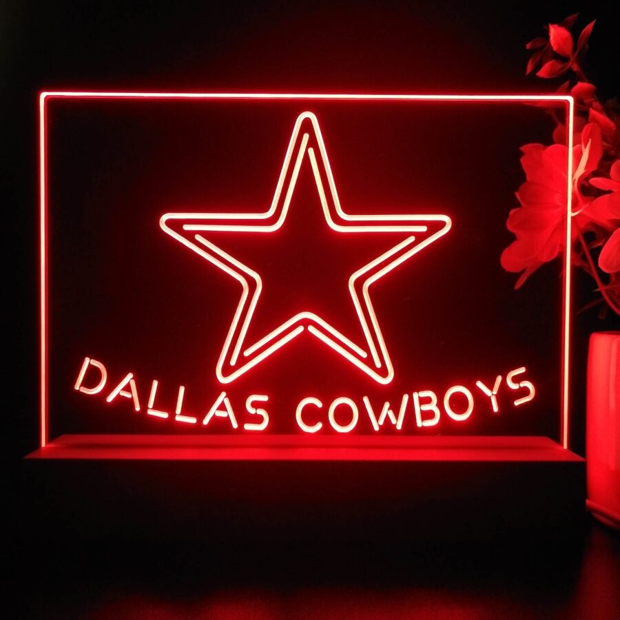 Dallas Cowboys Neon Light Led Sign Style 2 - Image 4