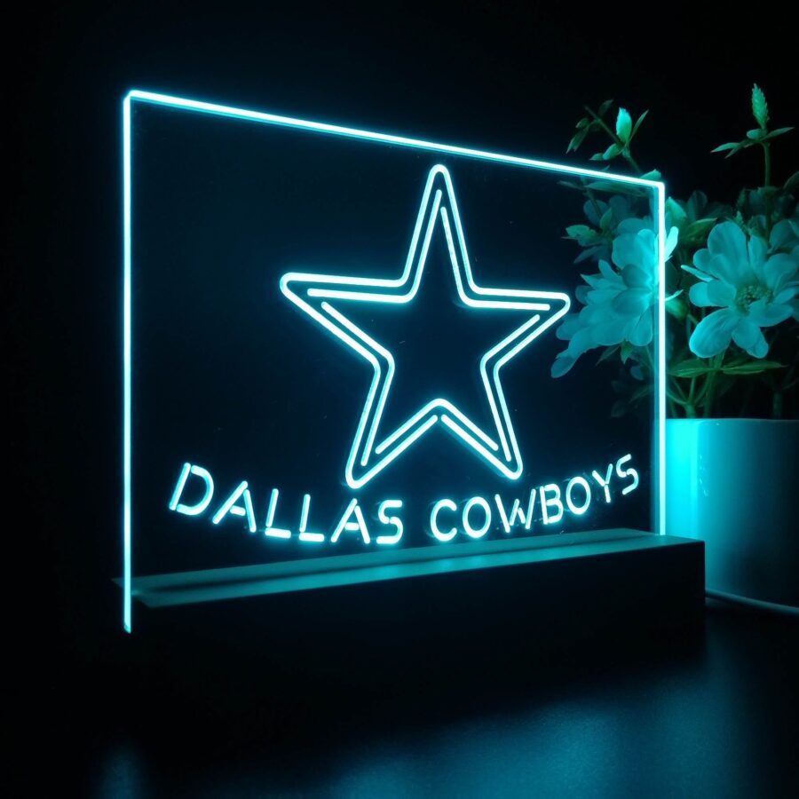Dallas Cowboys Neon Light Led Sign Style 2 - Image 6