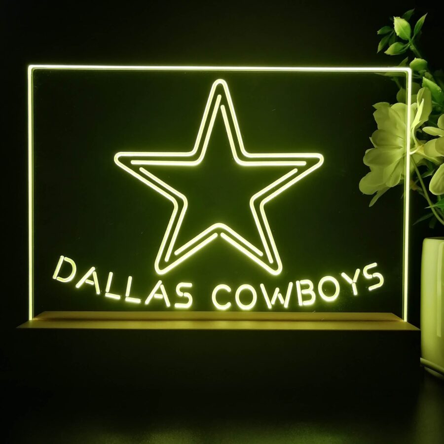 Dallas Cowboys Neon Light Led Sign Style 2 - Image 5