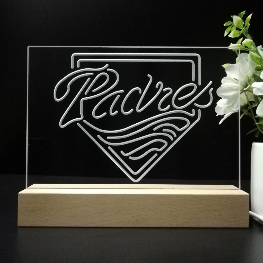 San Diego Padres Neon Sign Pub Bar Lamp - Image 8