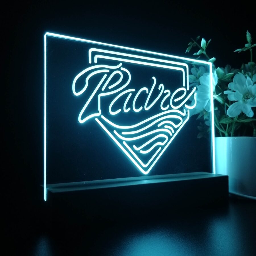 San Diego Padres Neon Sign Pub Bar Lamp - Image 5
