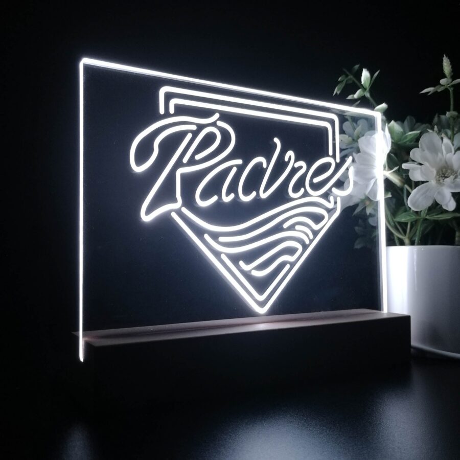 San Diego Padres Neon Sign Pub Bar Lamp - Image 7