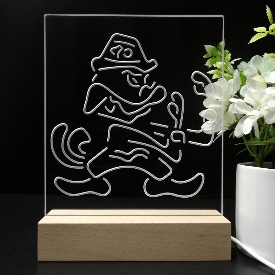 Notre Dame Fighting Irish Neon Sign Table Top Lamp - Image 8