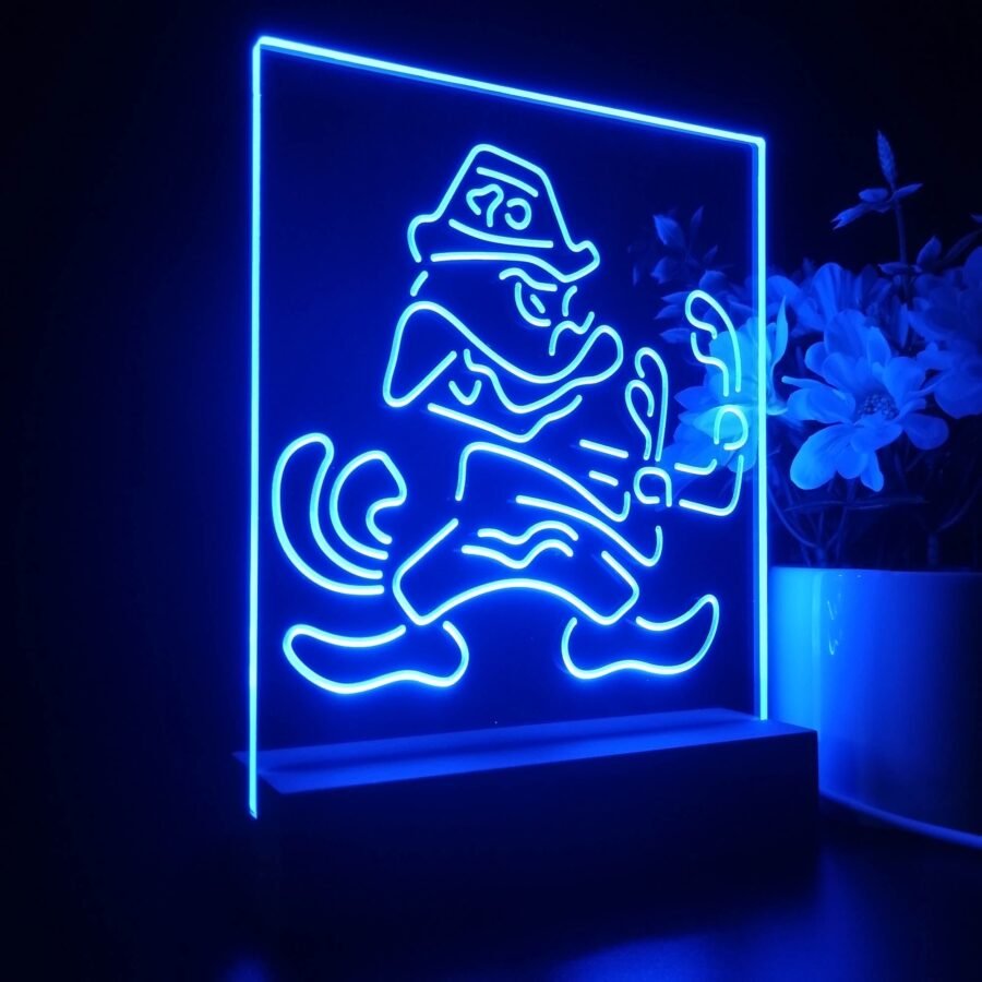 Notre Dame Fighting Irish Neon Sign Table Top Lamp - Image 6