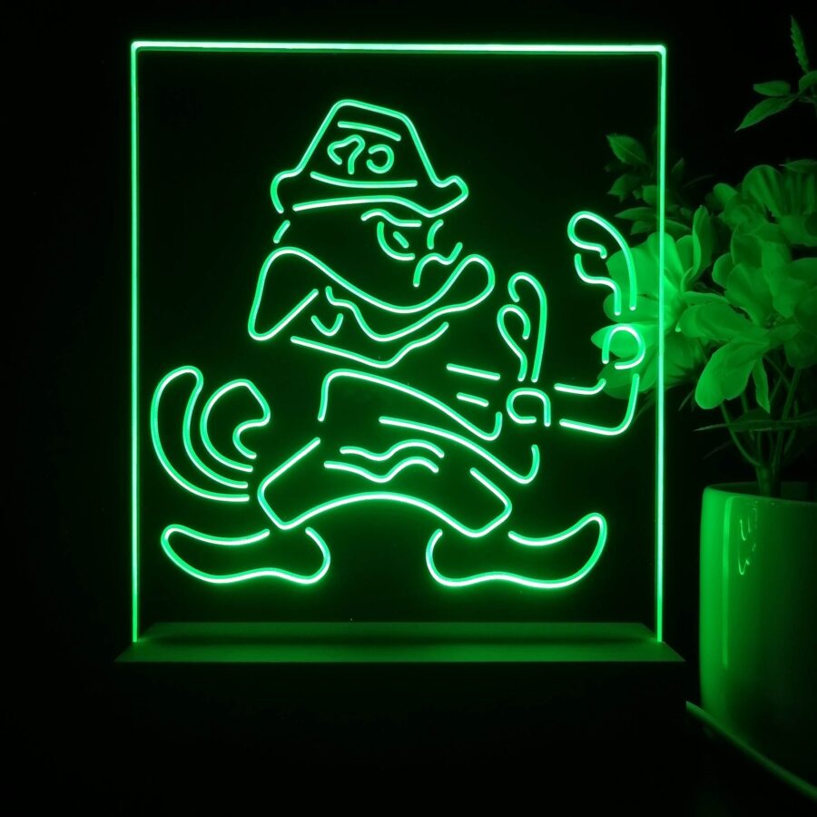 Notre Dame Fighting Irish Neon Sign Table Top Lamp - Image 2