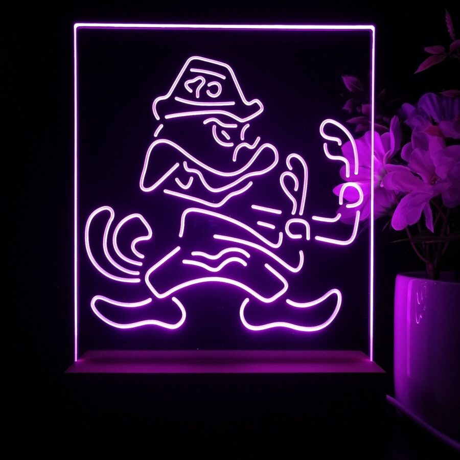 Notre Dame Fighting Irish Neon Sign Table Top Lamp