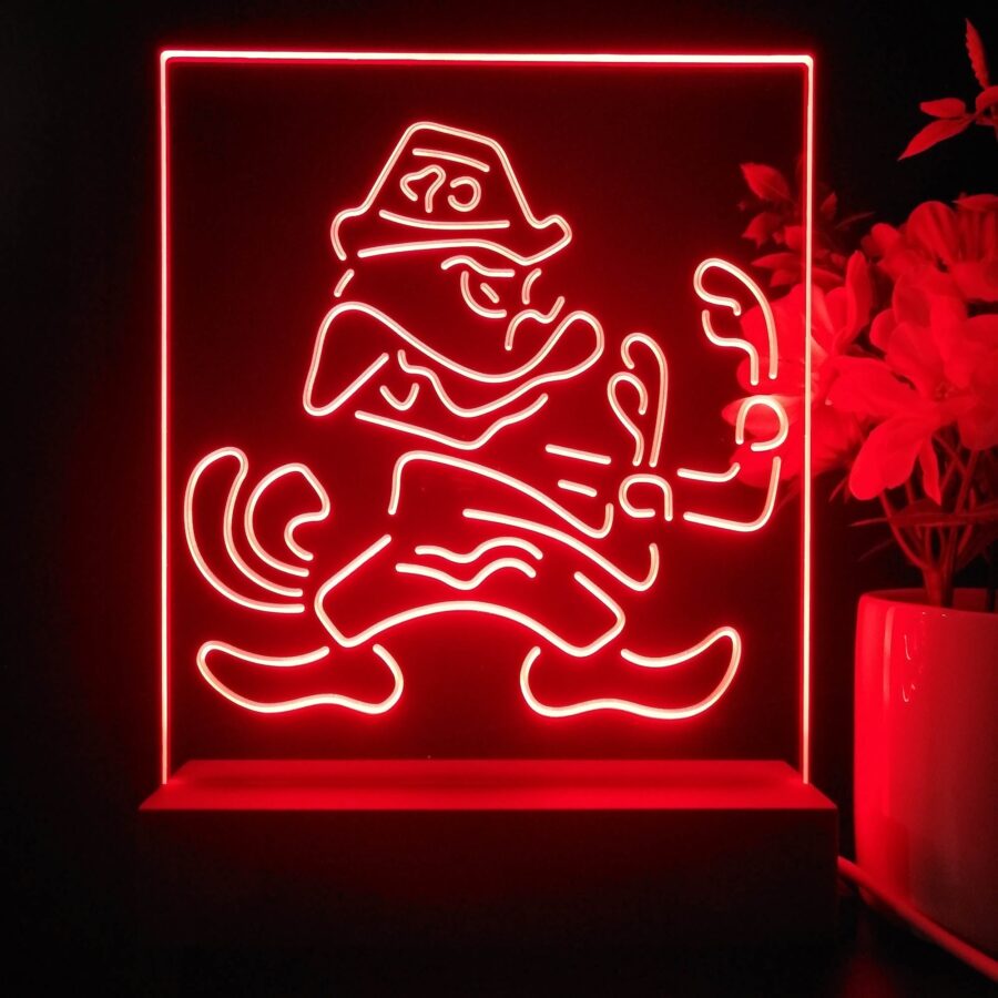 Notre Dame Fighting Irish Neon Sign Table Top Lamp - Image 4