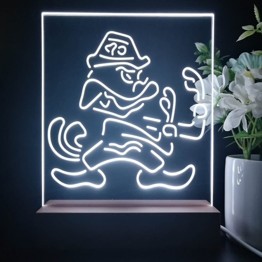 Notre Dame Fighting Irish Neon Sign Table Top Lamp - Image 3