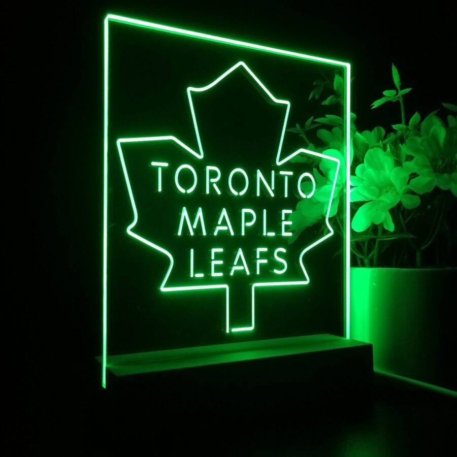 Toronto Maple Leafs Night Light Neon Pub Bar Lamp - Image 7
