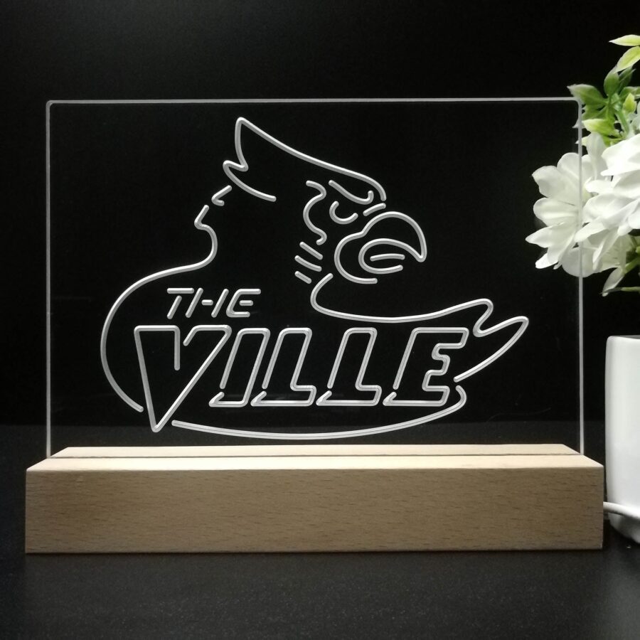 Louisville Cardinals Night Light Pub Bar Lamp - Image 8
