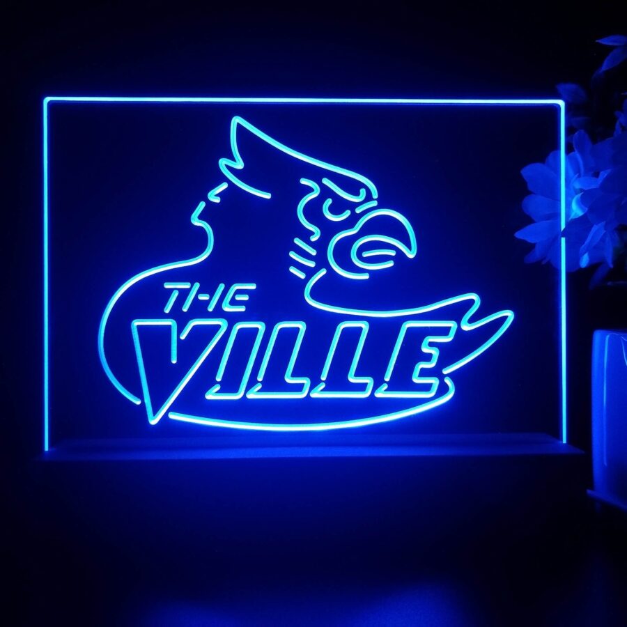 Louisville Cardinals Night Light Pub Bar Lamp - Image 3