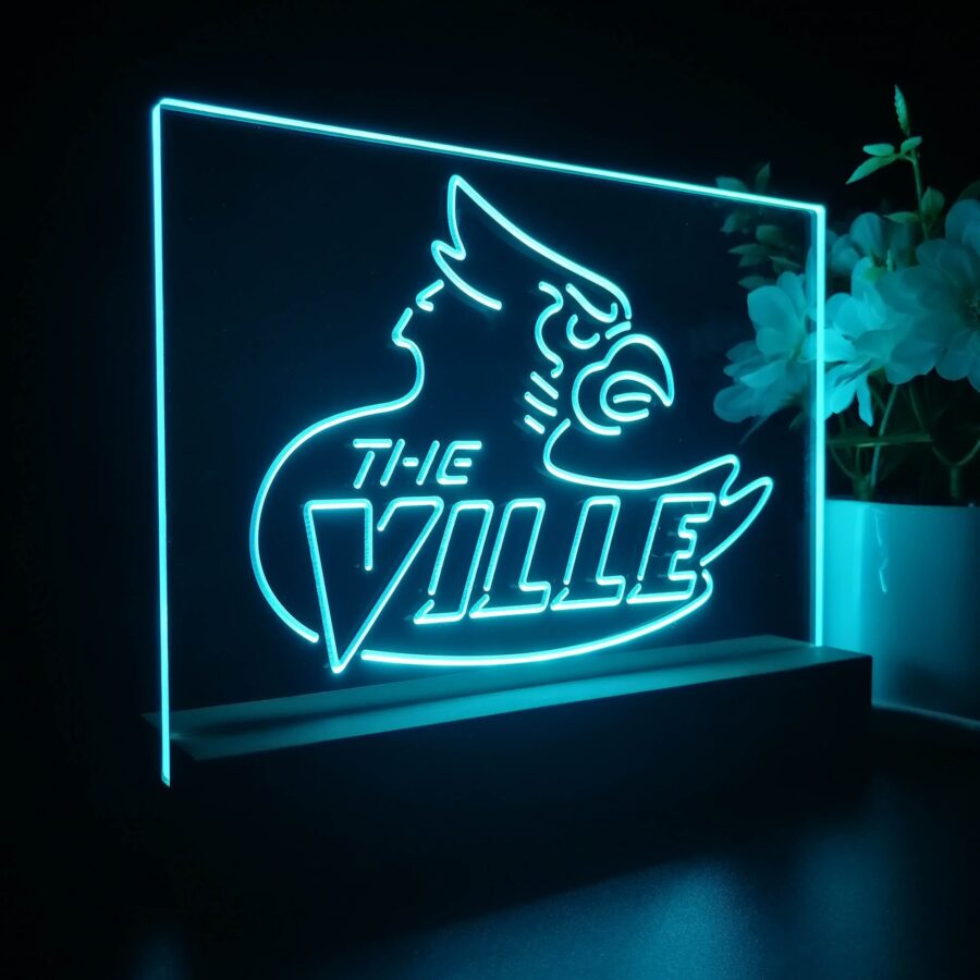 Louisville Cardinals Night Light Pub Bar Lamp - Image 7