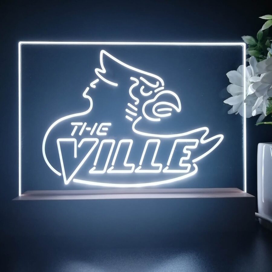 Louisville Cardinals Night Light Pub Bar Lamp - Image 4