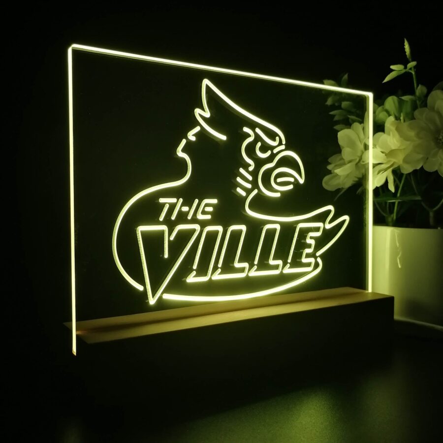 Louisville Cardinals Night Light Pub Bar Lamp - Image 6