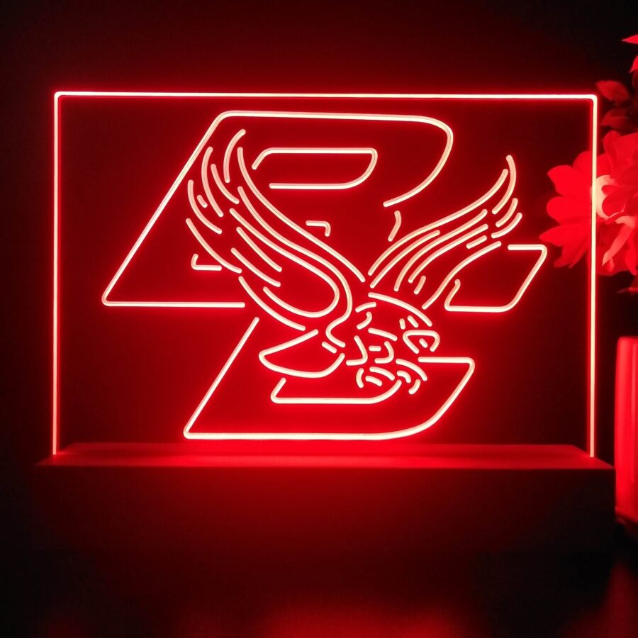 Boston College Golden Eagles Night Light Pub Bar Lamp - Image 4