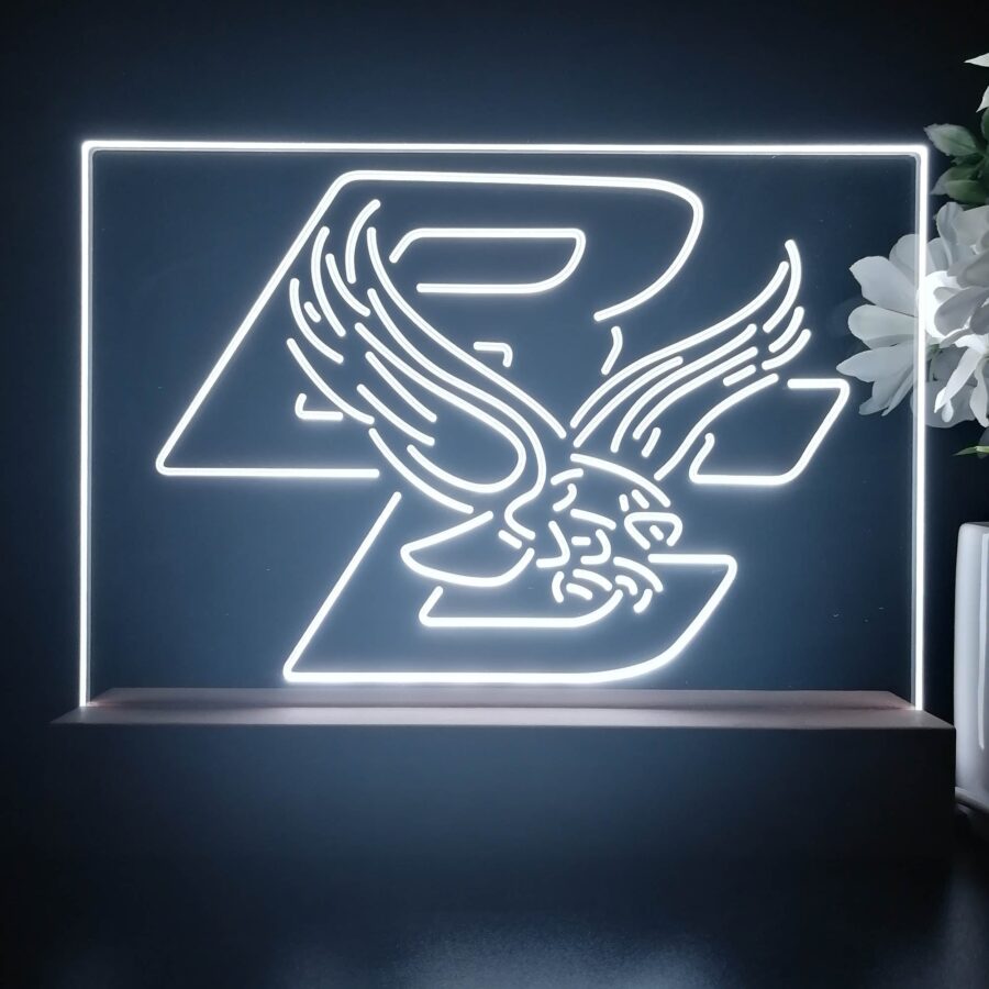 Boston College Golden Eagles Night Light Pub Bar Lamp - Image 3