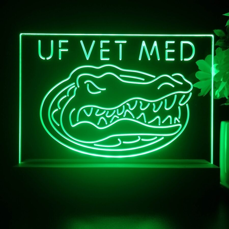 Florida Gators Night Light Pub Bar Lamp