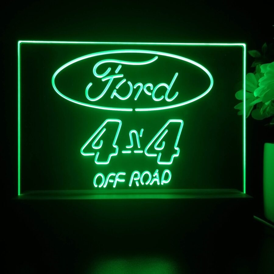 Ford 4X4 Off-Road Jeep 3D Illusion Night Light Desk Lamp - Image 3
