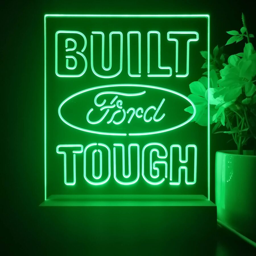 Built Touch Ford 3D Illusion Night Light Desk Lamp - Image 2
