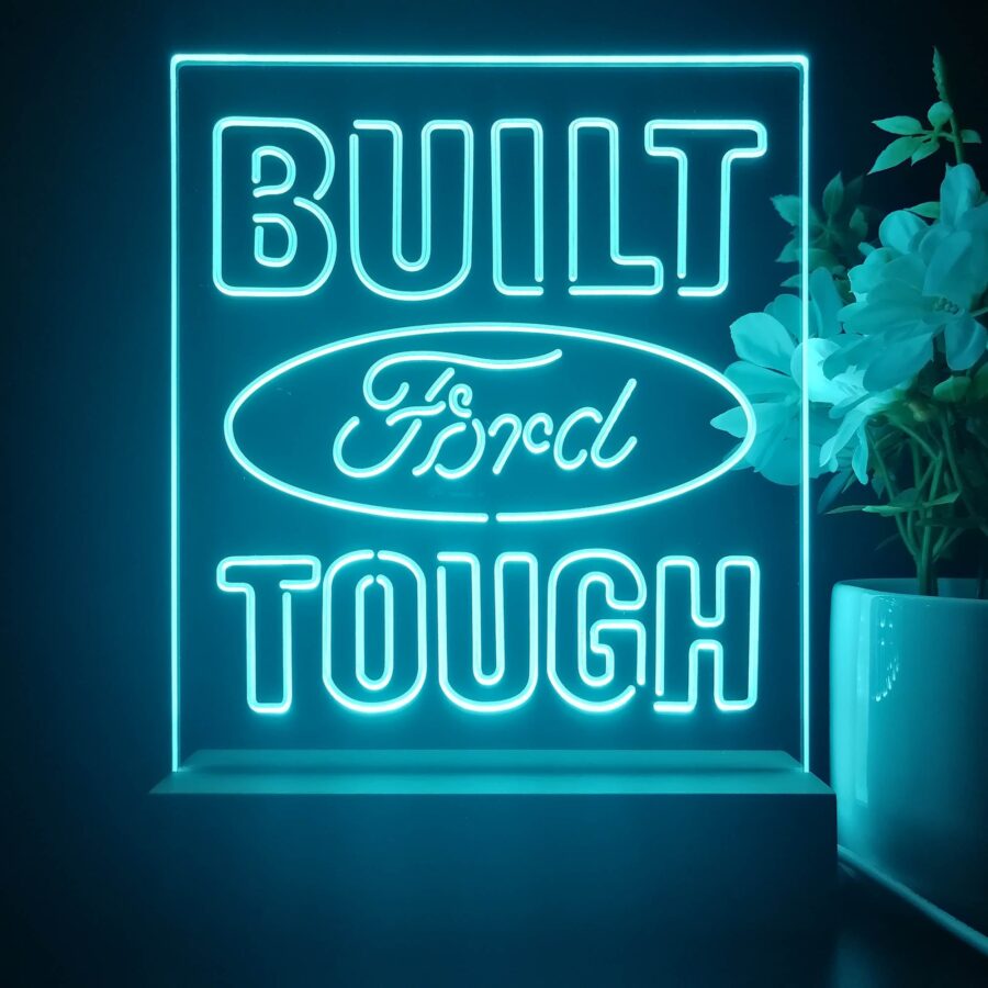 Built Touch Ford 3D Illusion Night Light Desk Lamp - Image 3