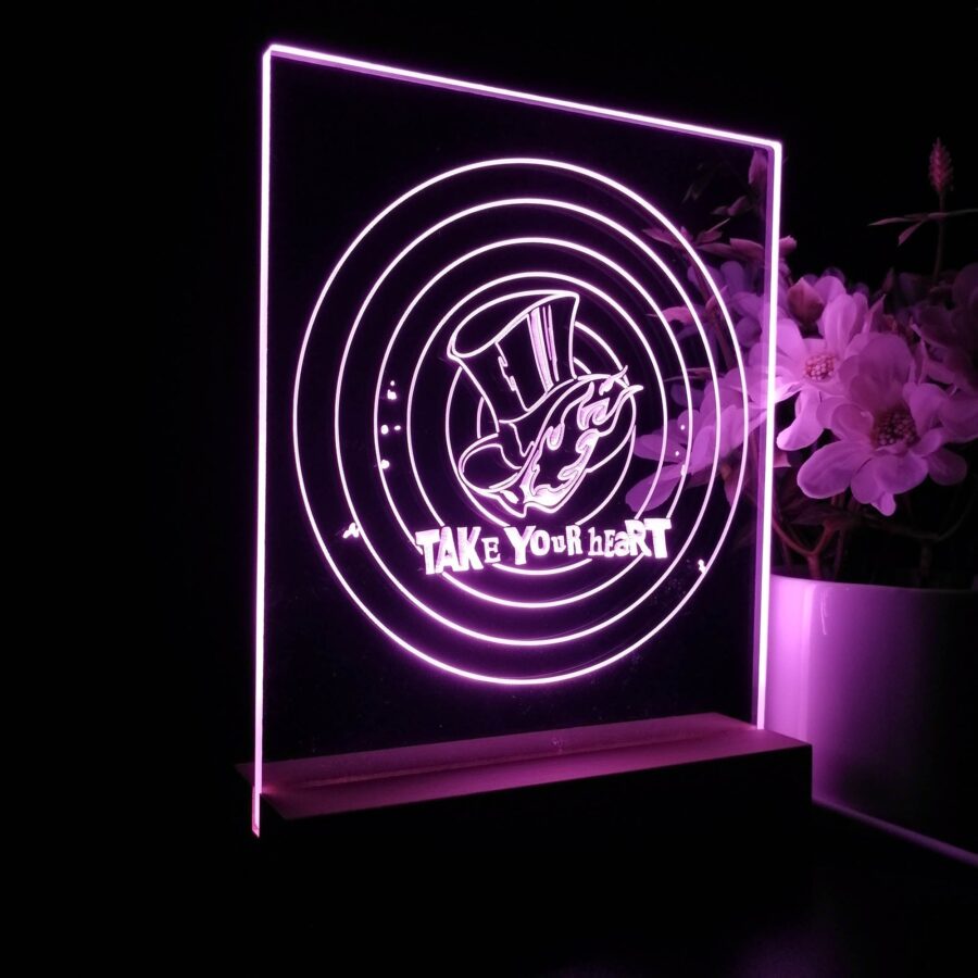 Persona 5 Game Room Led Sign Lamp Display - Image 6