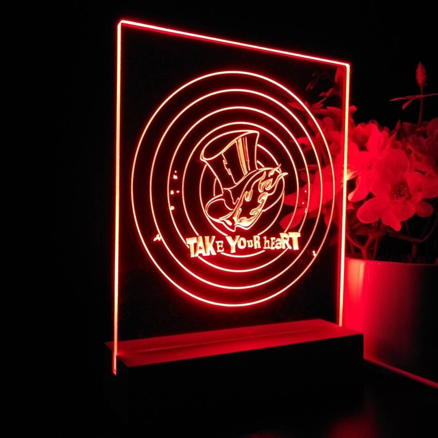 Persona 5 Game Room Led Sign Lamp Display - Image 2