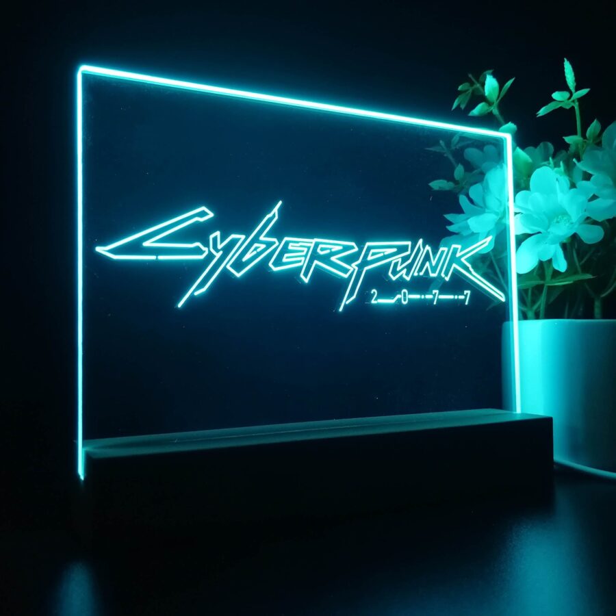 Cyberpunk 2077 Neon Sign Game Room Lamp - Image 5