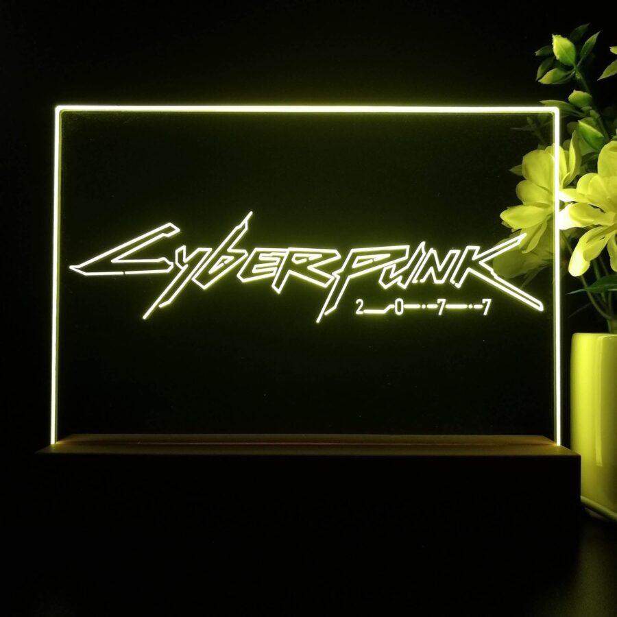 Cyberpunk 2077 Neon Sign Game Room Lamp - Image 4