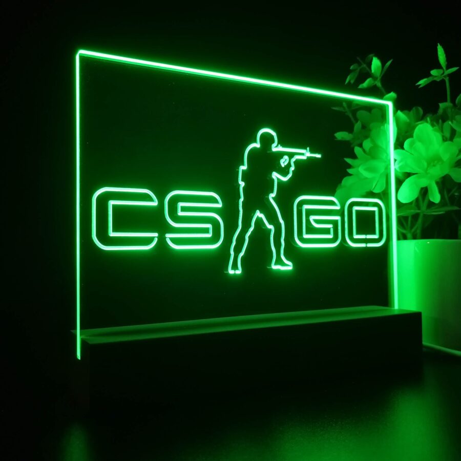 Cs:go Counter Strike Neon Sign Game Room Lamp - Image 5