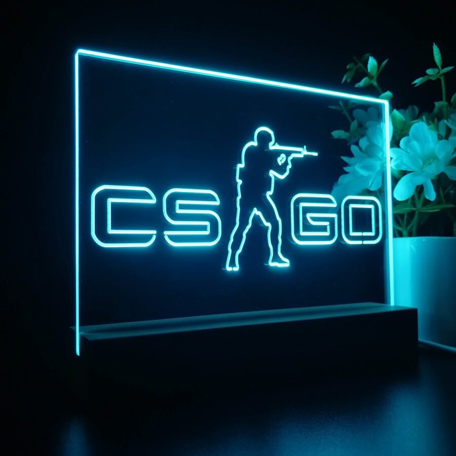 Cs:go Counter Strike Neon Sign Game Room Lamp - Image 6