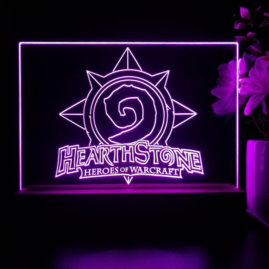 Hearthstone Neon Sign Game Room Lamp - Image 3