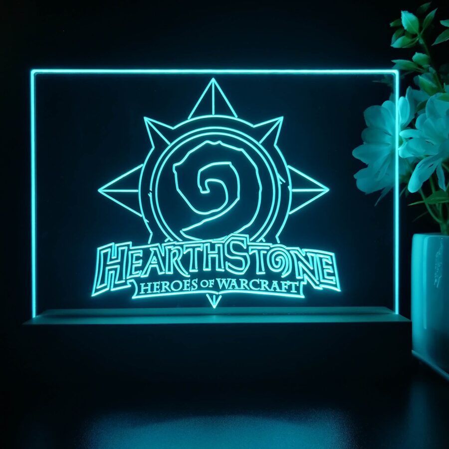 Hearthstone Neon Sign Game Room Lamp - Image 2