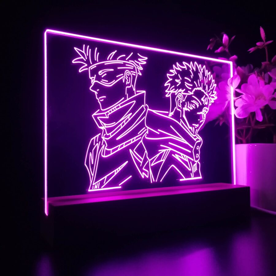 Jujutsu Kaisen Anime Neon Sign Game Room Lamp - Image 5
