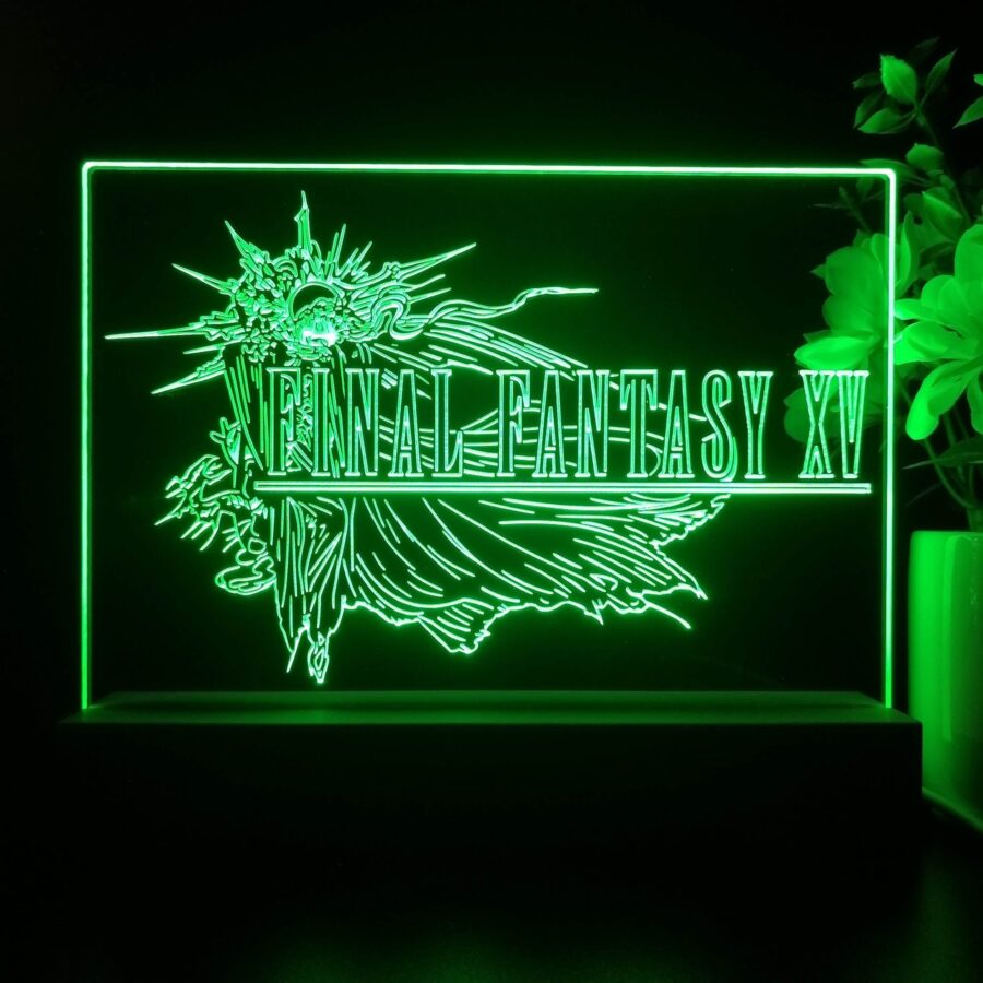 Final Fantasy Xv Neon Sign Game Room Lamp - Image 3