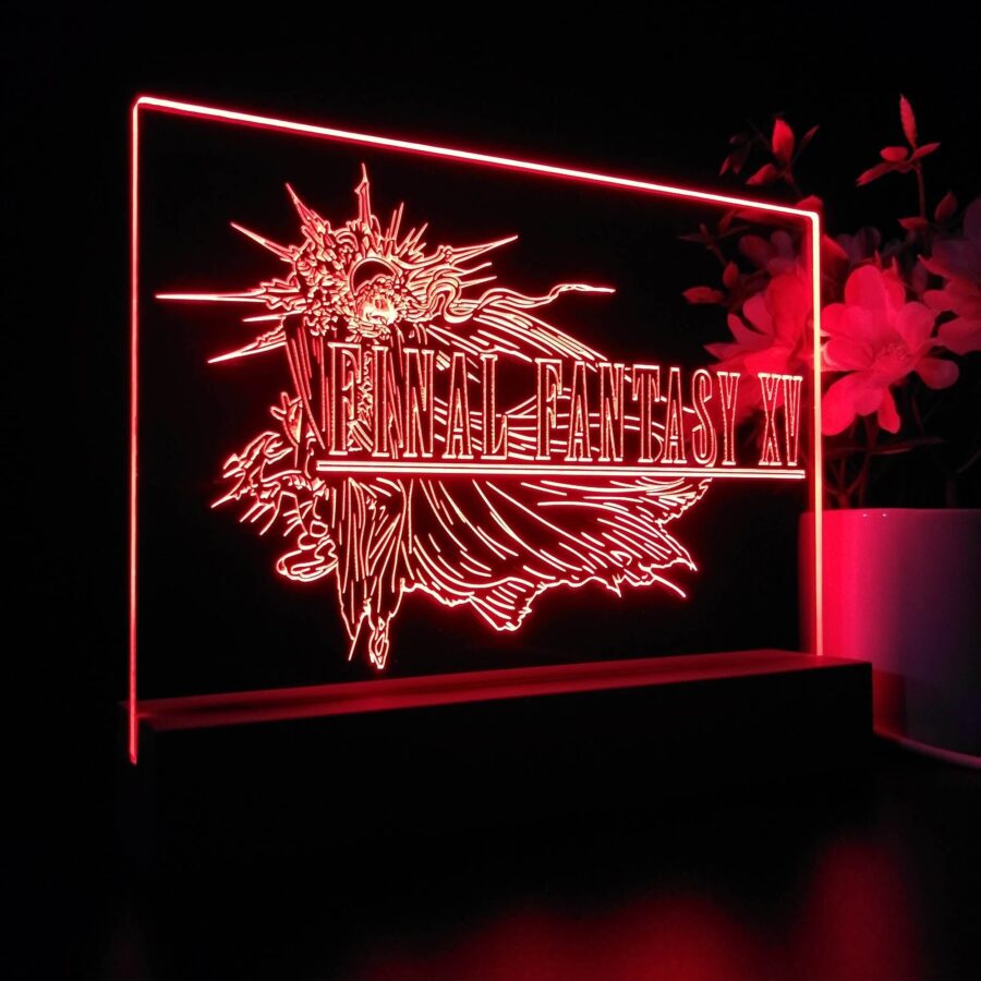 Final Fantasy Xv Neon Sign Game Room Lamp - Image 6