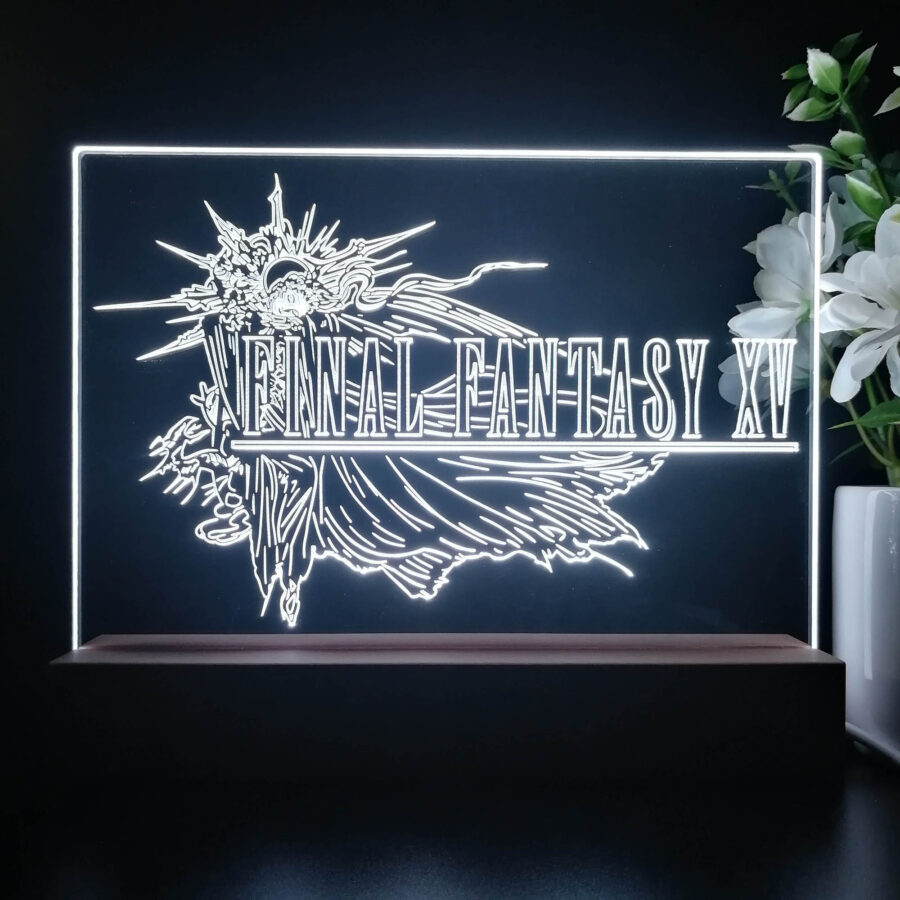 Final Fantasy Xv Neon Sign Game Room Lamp - Image 2