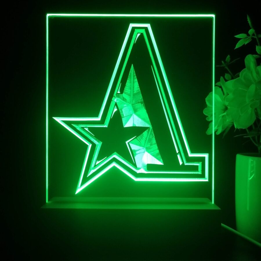 Team Aster 3D Illusion Night Light Desk Lamp - Image 4
