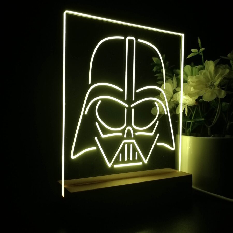 Star Wars Darth Vader 3D Illusion Night Light Desk Lamp - Image 6