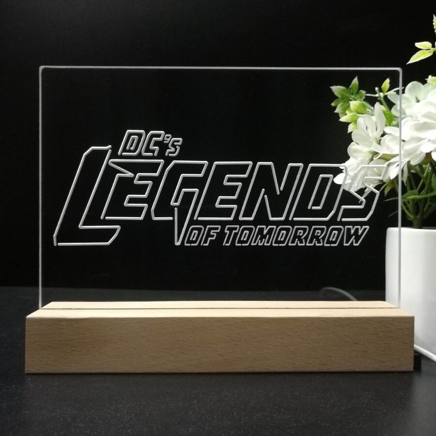 Legends Of Tomorrow 3D Illusion Night Light Desk Lamp - Image 8