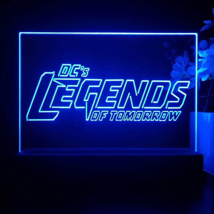 Legends Of Tomorrow 3D Illusion Night Light Desk Lamp - Image 2