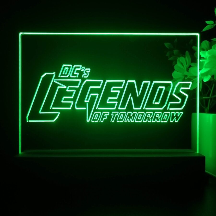 Legends Of Tomorrow 3D Illusion Night Light Desk Lamp - Image 3