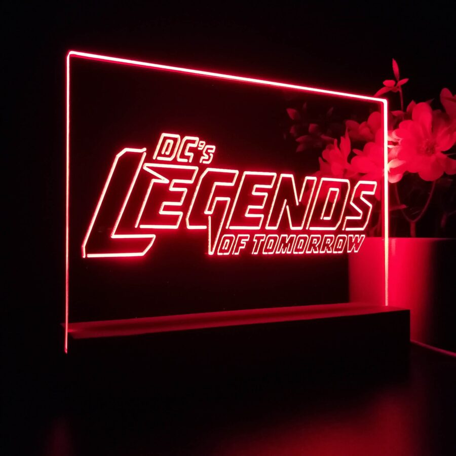 Legends Of Tomorrow 3D Illusion Night Light Desk Lamp - Image 6