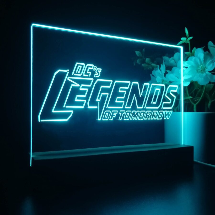 Legends Of Tomorrow 3D Illusion Night Light Desk Lamp - Image 5