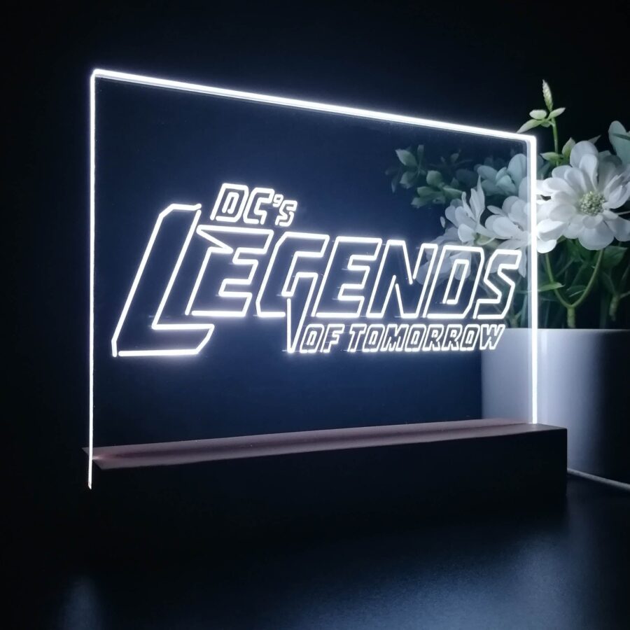 Legends Of Tomorrow 3D Illusion Night Light Desk Lamp - Image 7