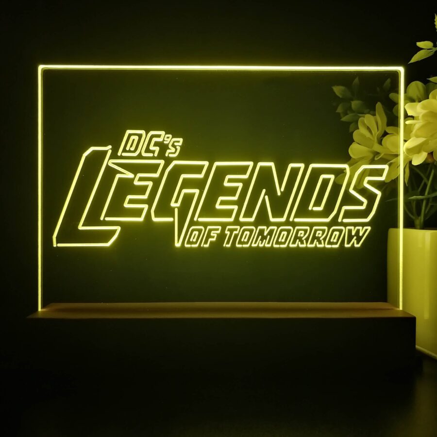 Legends Of Tomorrow 3D Illusion Night Light Desk Lamp - Image 4