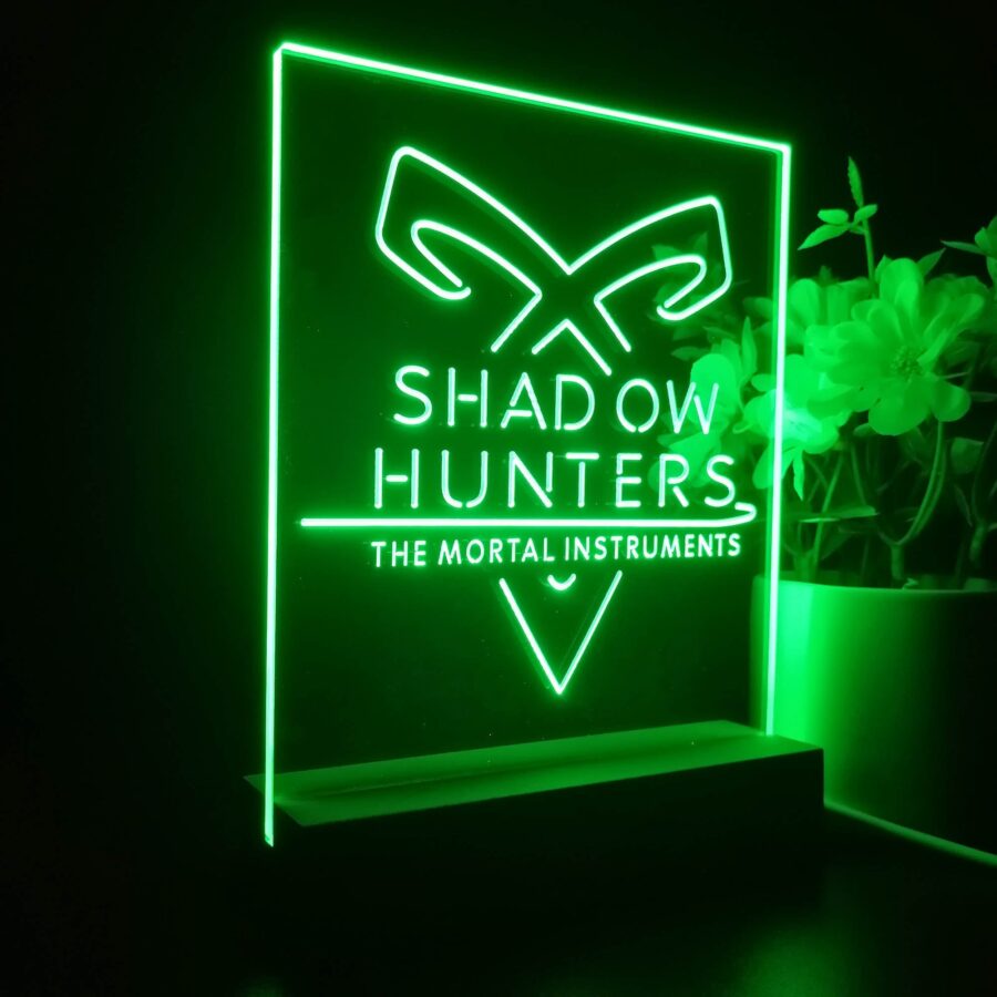 Shadowhunters 3D Illusion Night Light Desk Lamp - Image 6