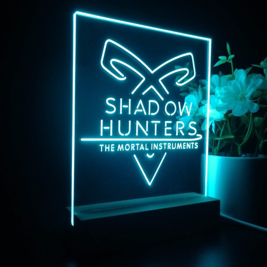 Shadowhunters 3D Illusion Night Light Desk Lamp - Image 7
