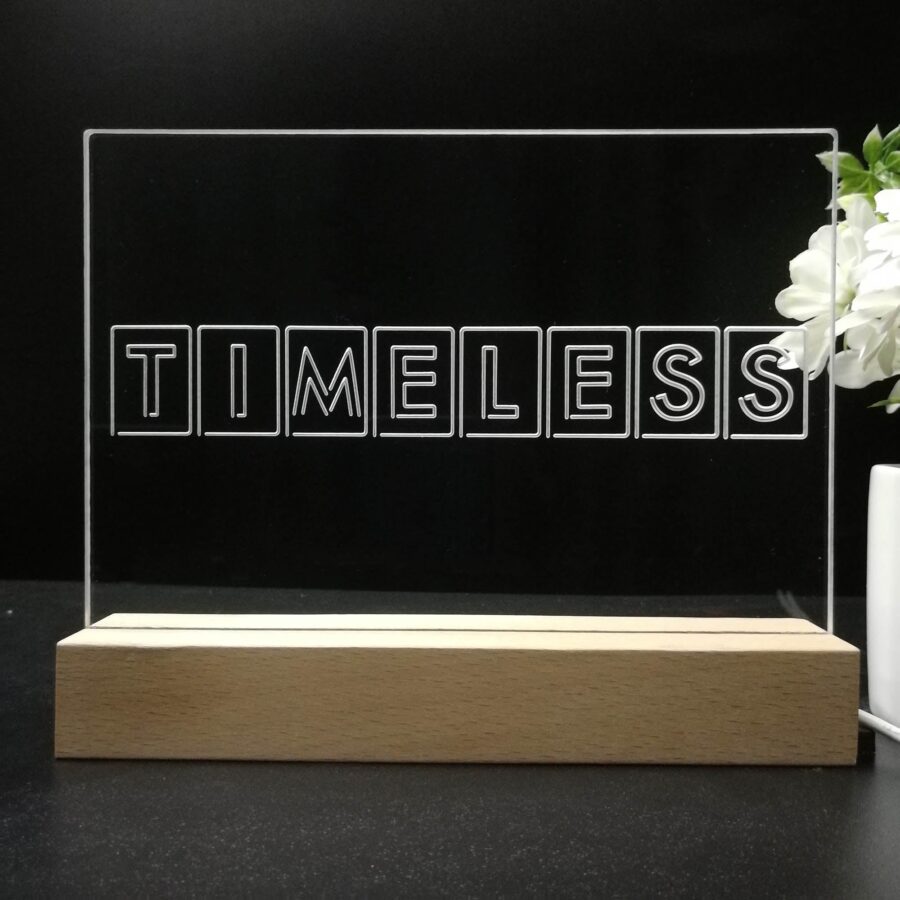Timeless Tv 3D Illusion Night Light Desk Lamp - Image 8