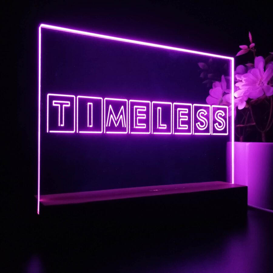 Timeless Tv 3D Illusion Night Light Desk Lamp - Image 7